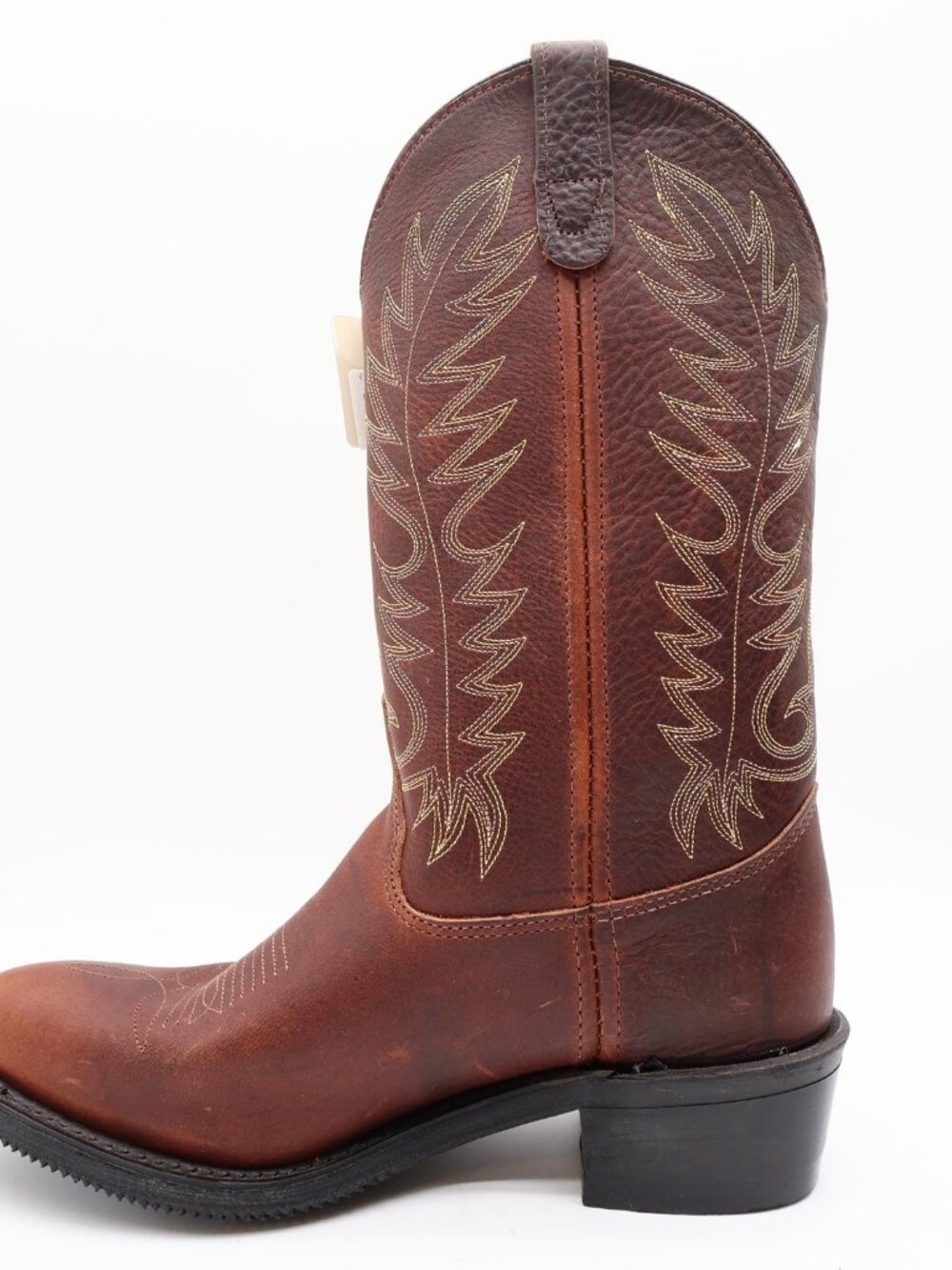Double-H Boots Mens 8.5 D USA Leather Work Western Cowboy Boots NIB 3269 - Picture 15 of 16